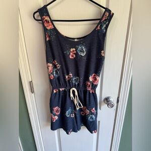 Native people blue romper size‎ L